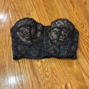 Bustier crop top